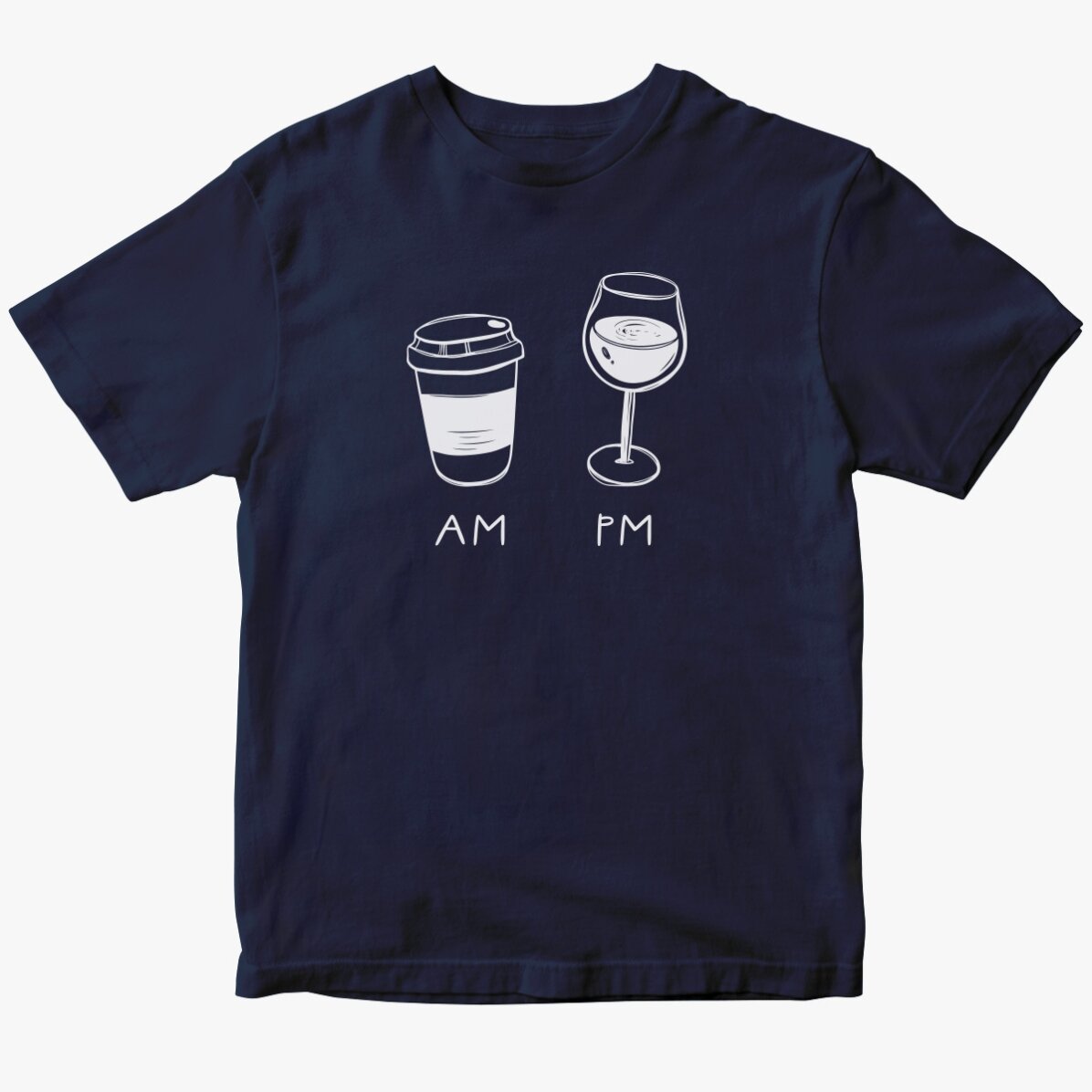 Custom cotton T-shirt - AM/PM