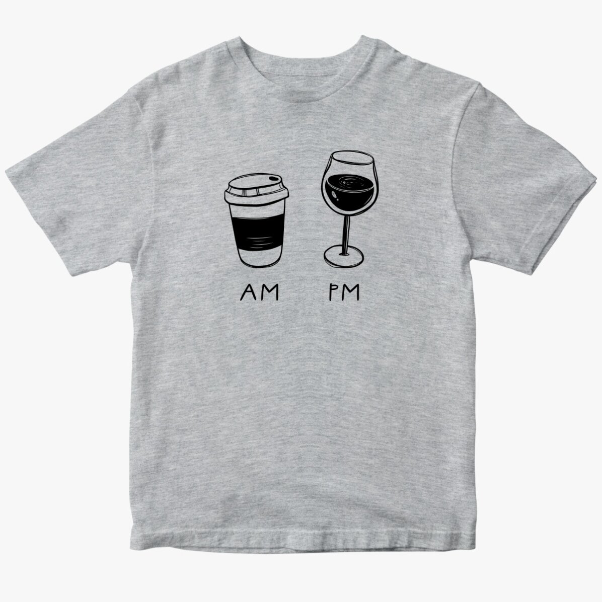 Custom cotton T-shirt - AM/PM
