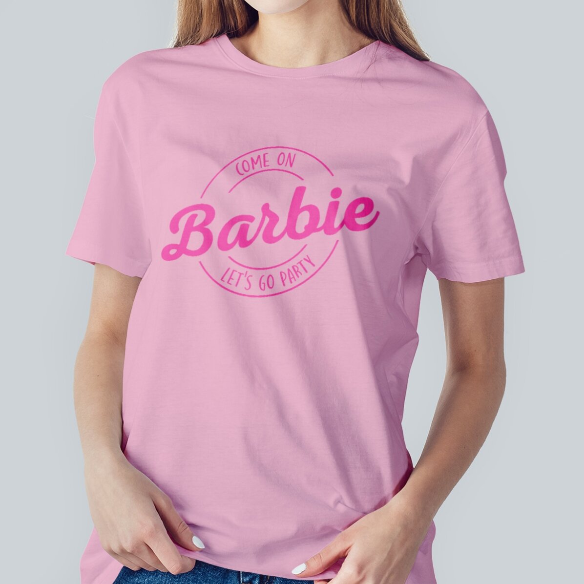 Bawełniana koszulka z nadrukiem – Barbie