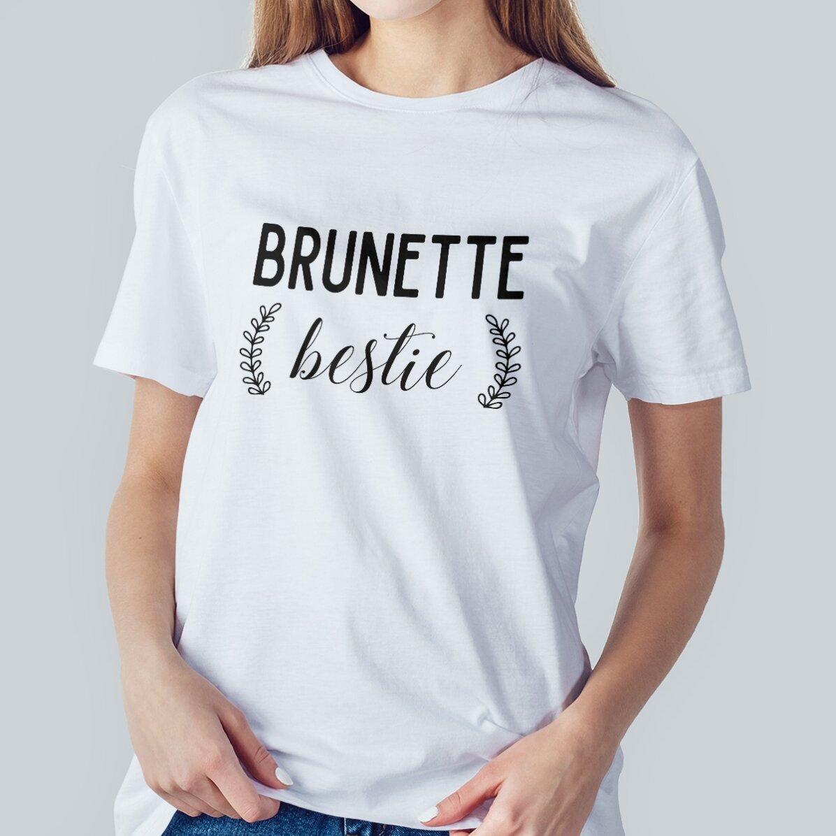 Bawełniana koszulka z nadrukiem – Besties