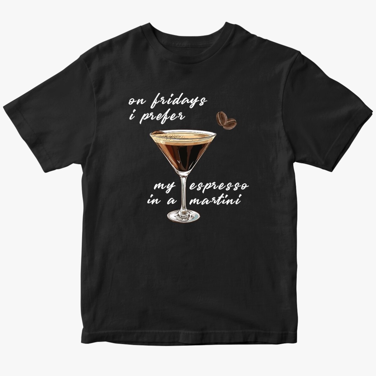 Koszulka bawełniana z nadrukiem – Espresso Martini
