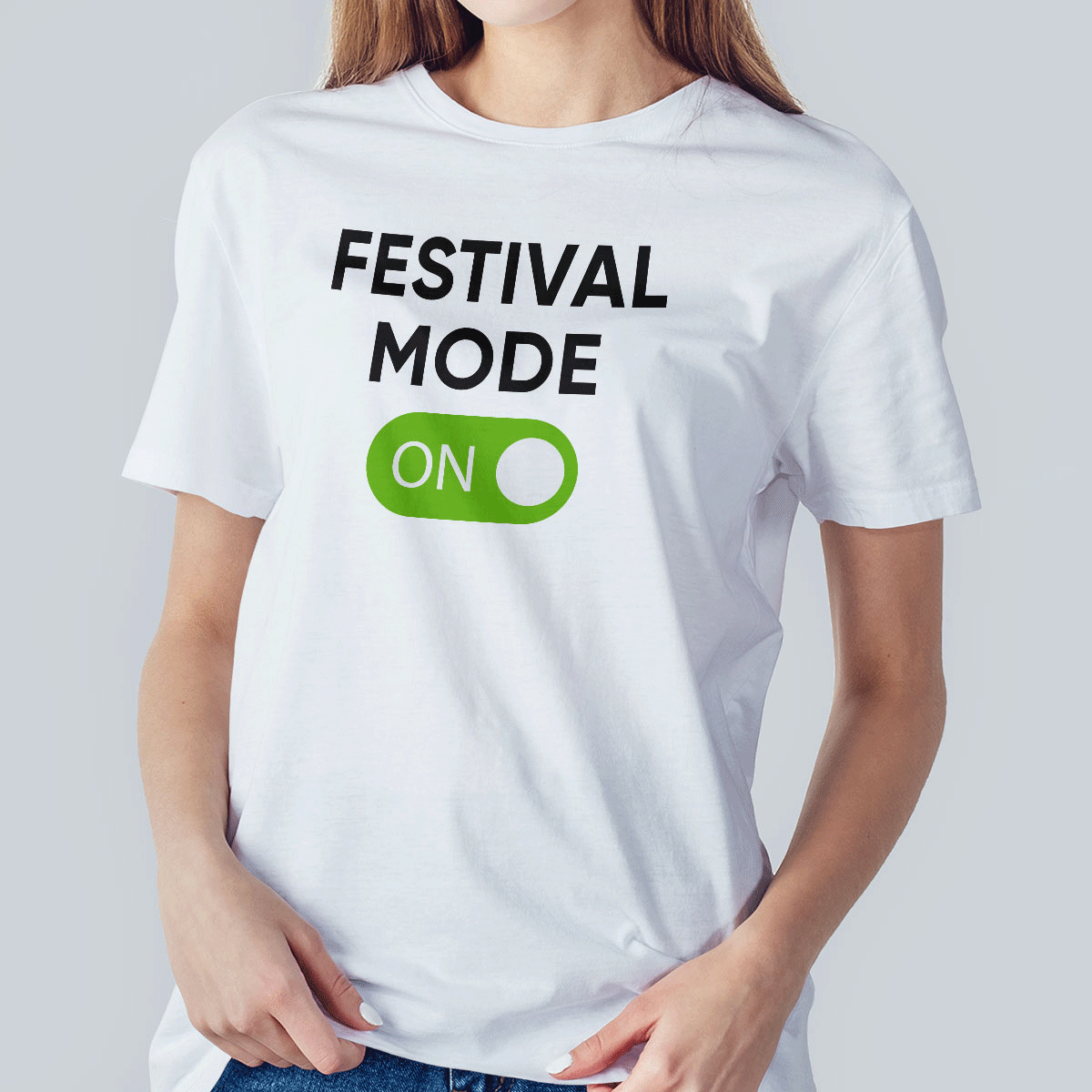 Koszulka bawełniana z indywidualnym nadrukiem – Festival Mode