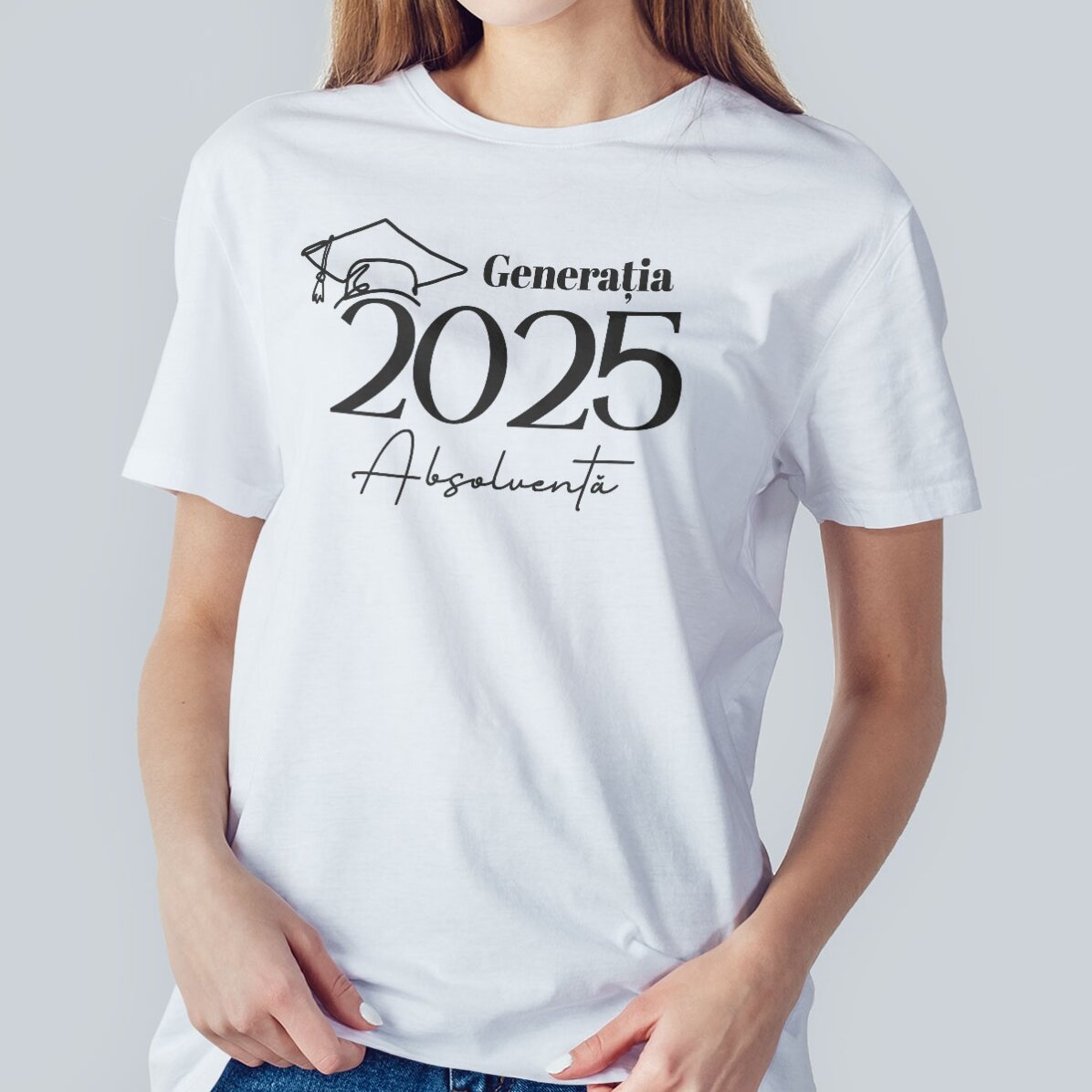 Koszulka bawełniana z nadrukiem – Graduation