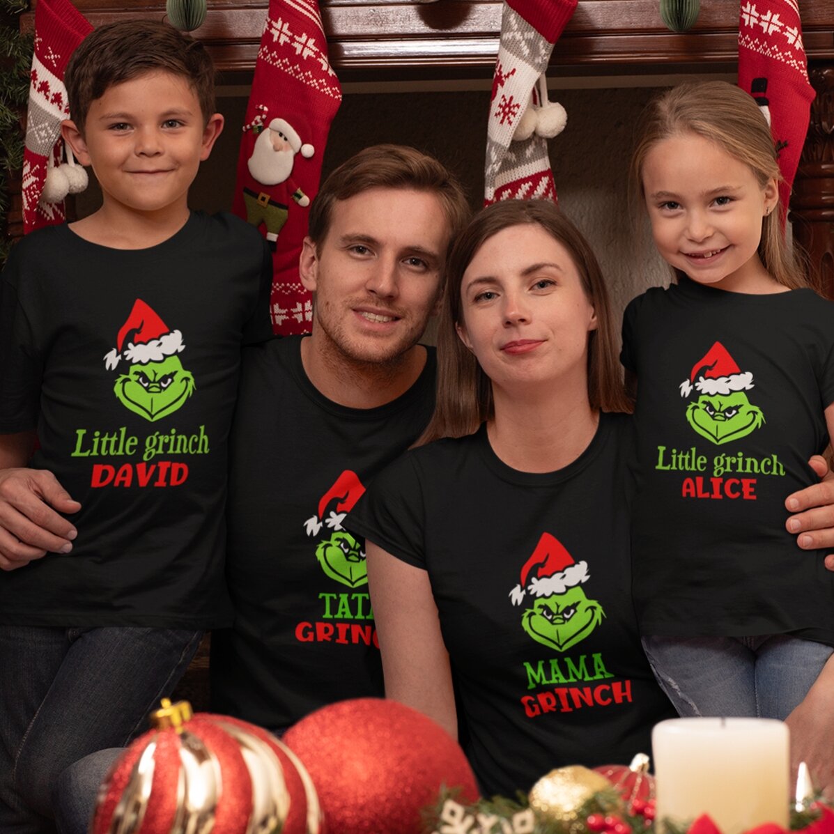 Koszulka bawełniana z nadrukiem – Grinch