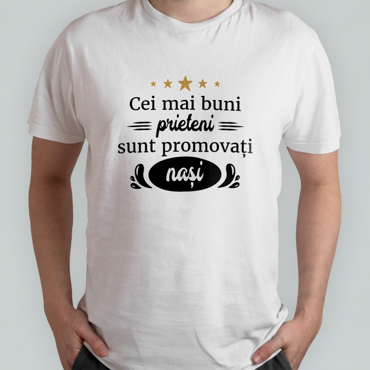 Koszulka bawełniana z indywidualnym nadrukiem – Promovati nasi