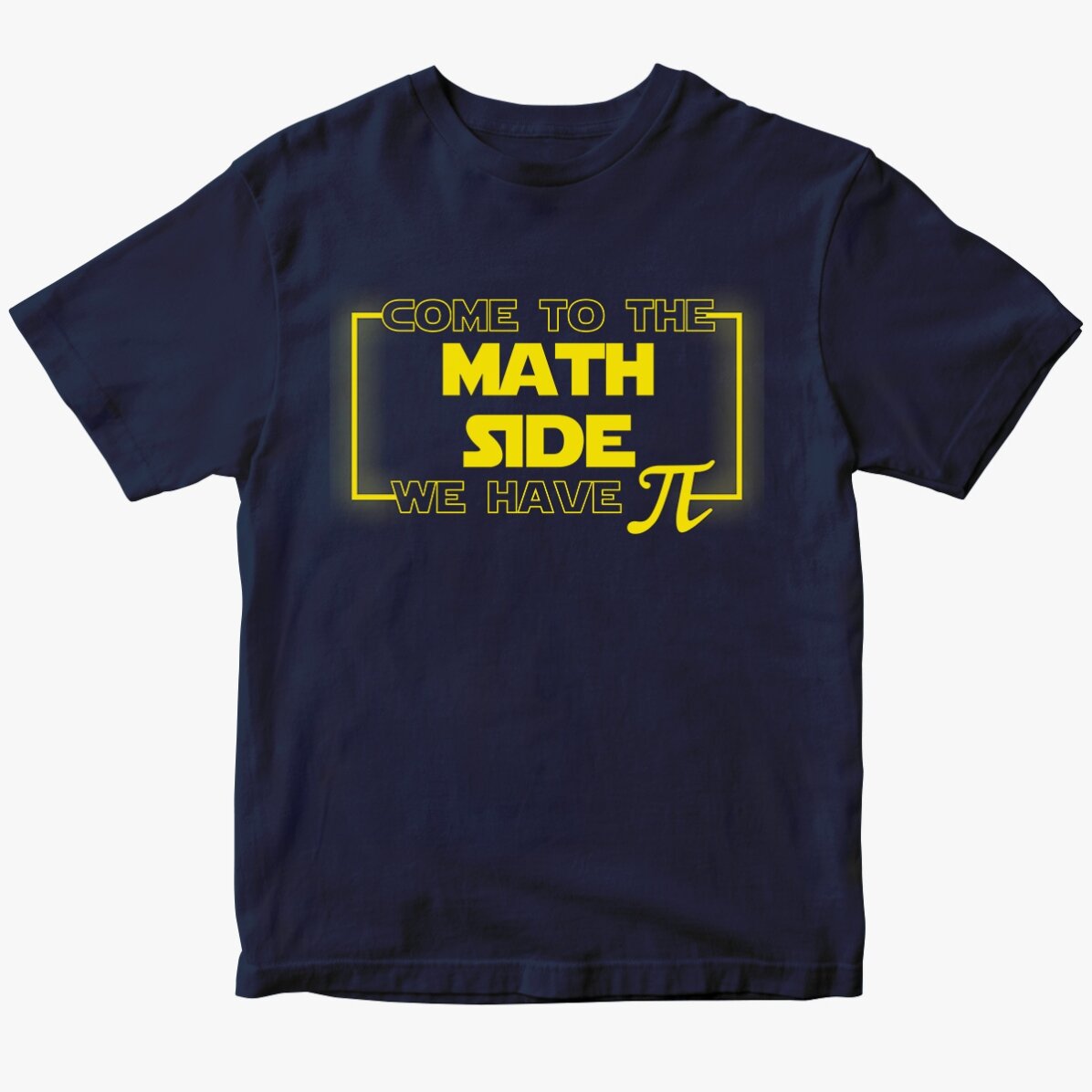 Custom cotton T-shirt - Math Side