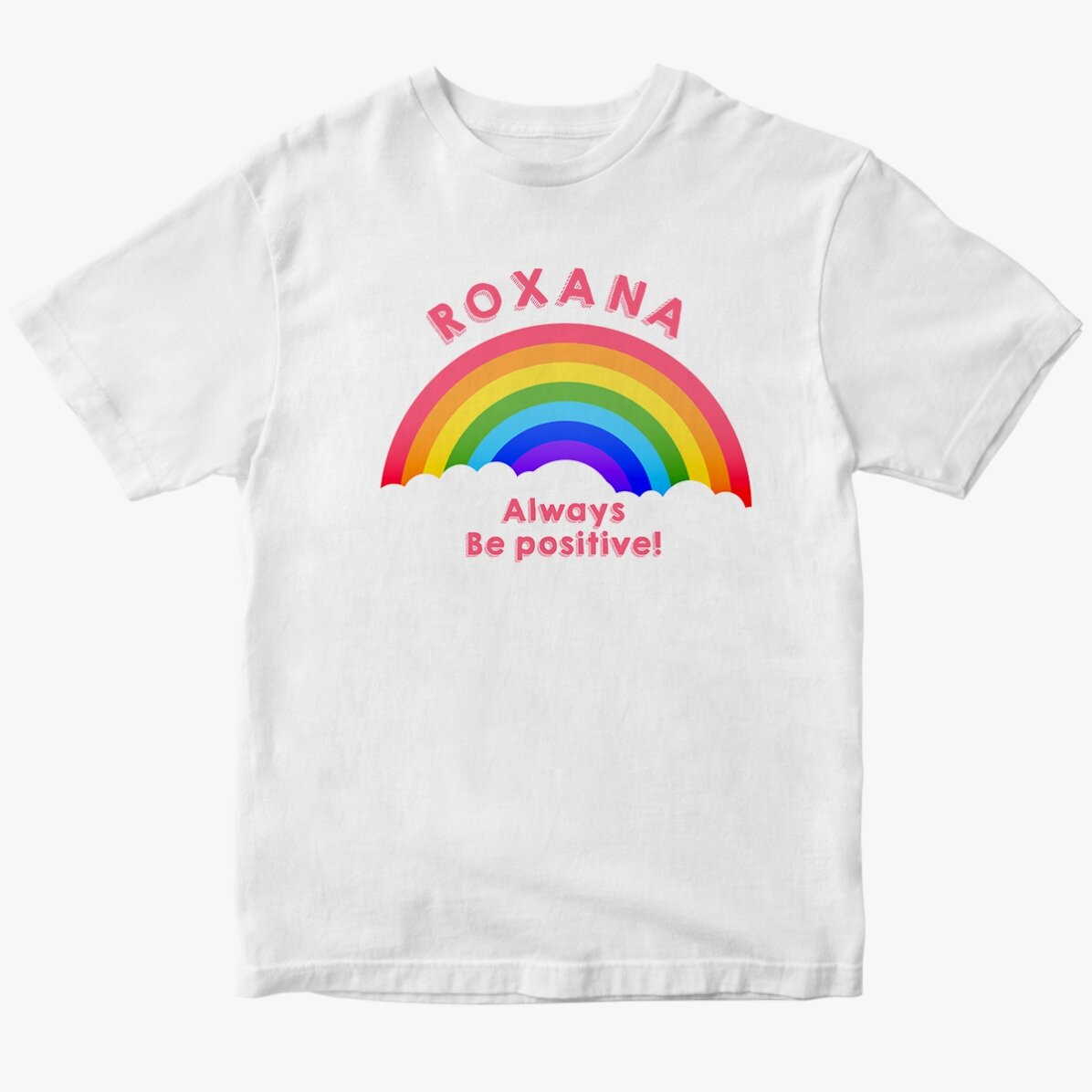 Koszulka z indywidualnym nadrukiem – „Always be positive”