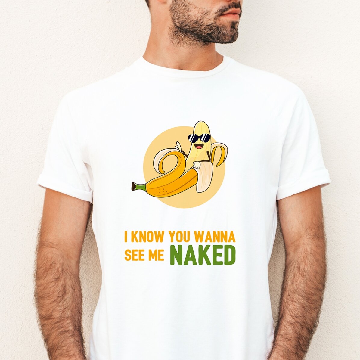 Koszulka z indywidualnym nadrukiem – Naked Banana