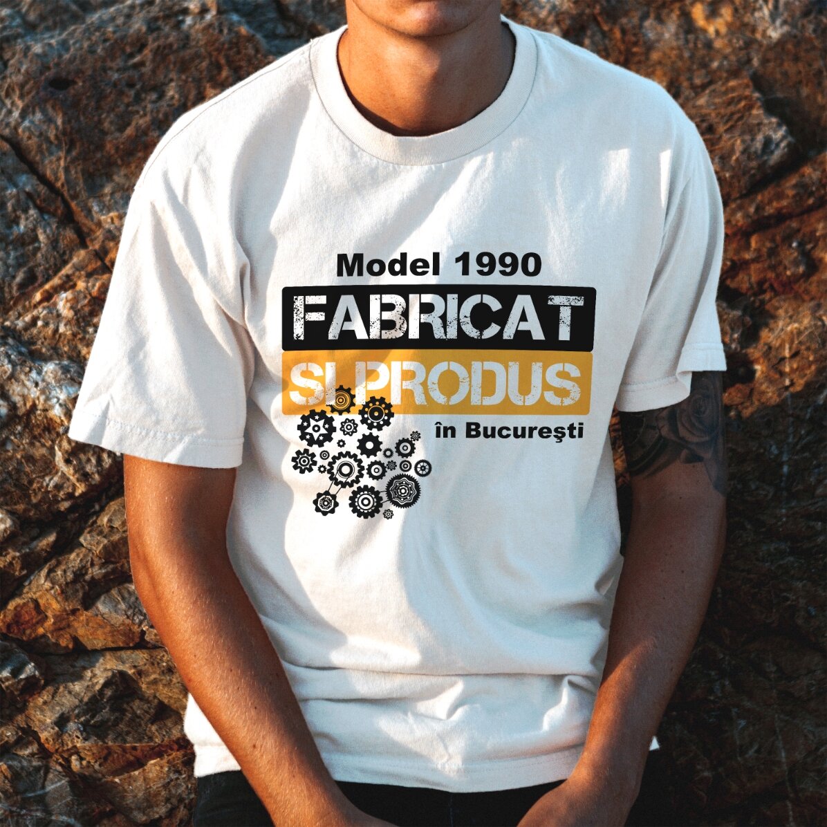 Personalised T-shirt - model Year of manufacture