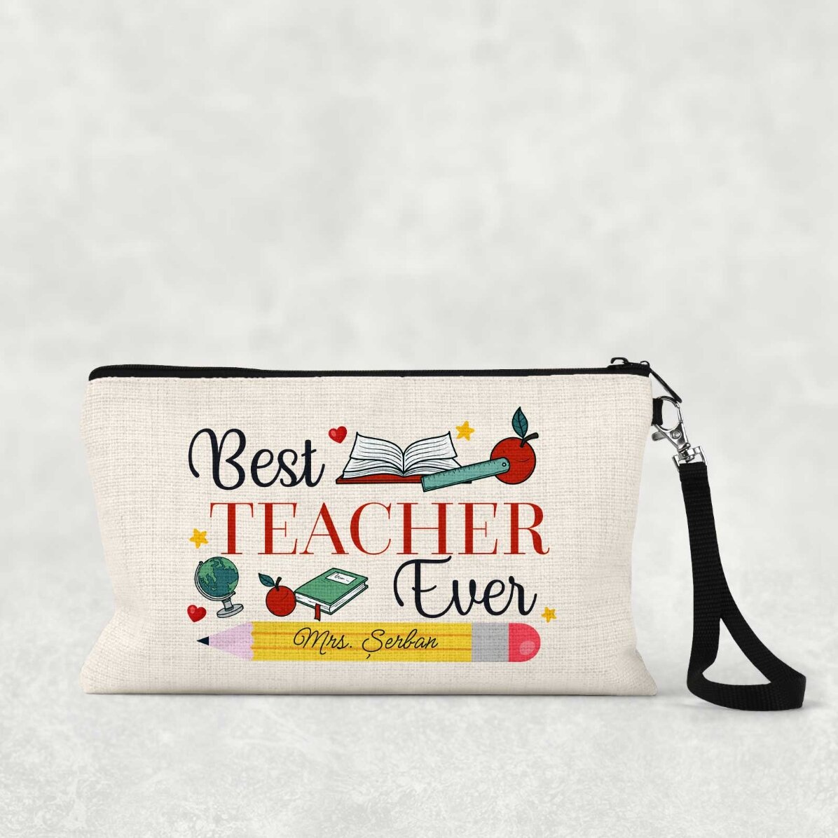 Zestaw dla nauczycieli z indywidualnym napisem – „Best Teacher Ever”